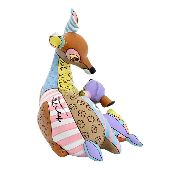 Britto Disney Bambi and Mother Figurine - Image 4