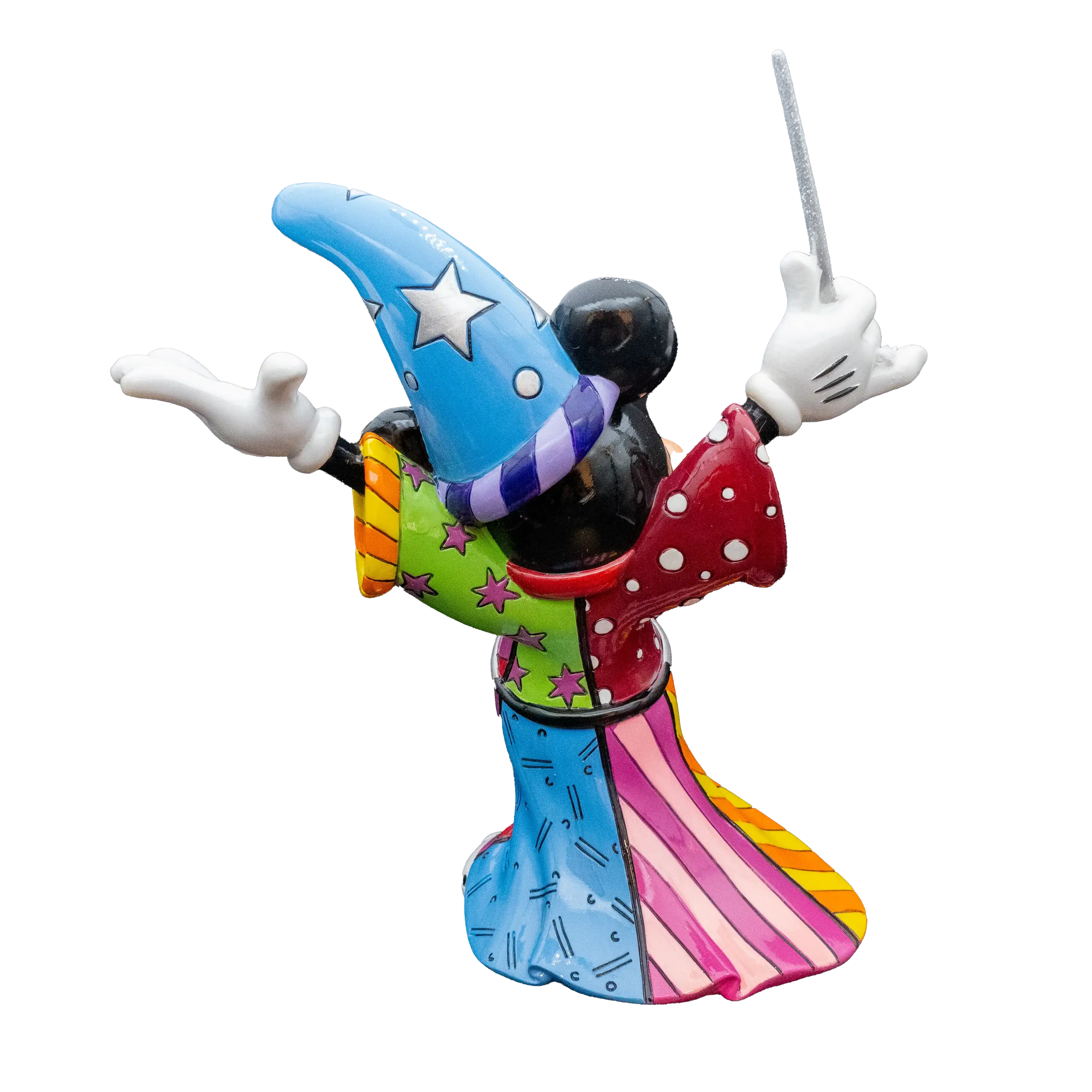 Britto Disney Mickey Mouse Sorcerer Figurine - Image 3