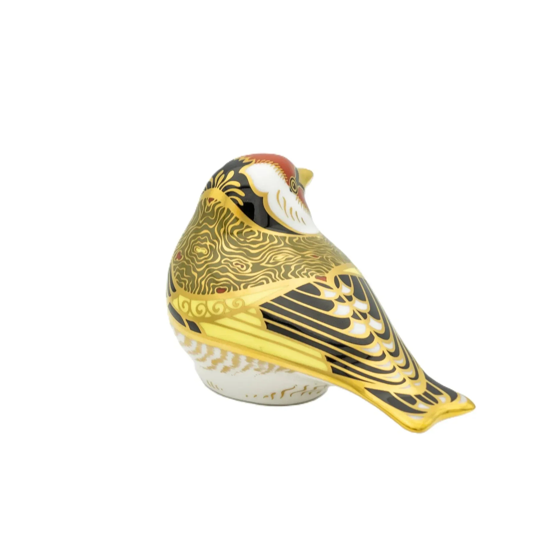 Royal Crown Derby Goldfinch Paperweight - Image 4