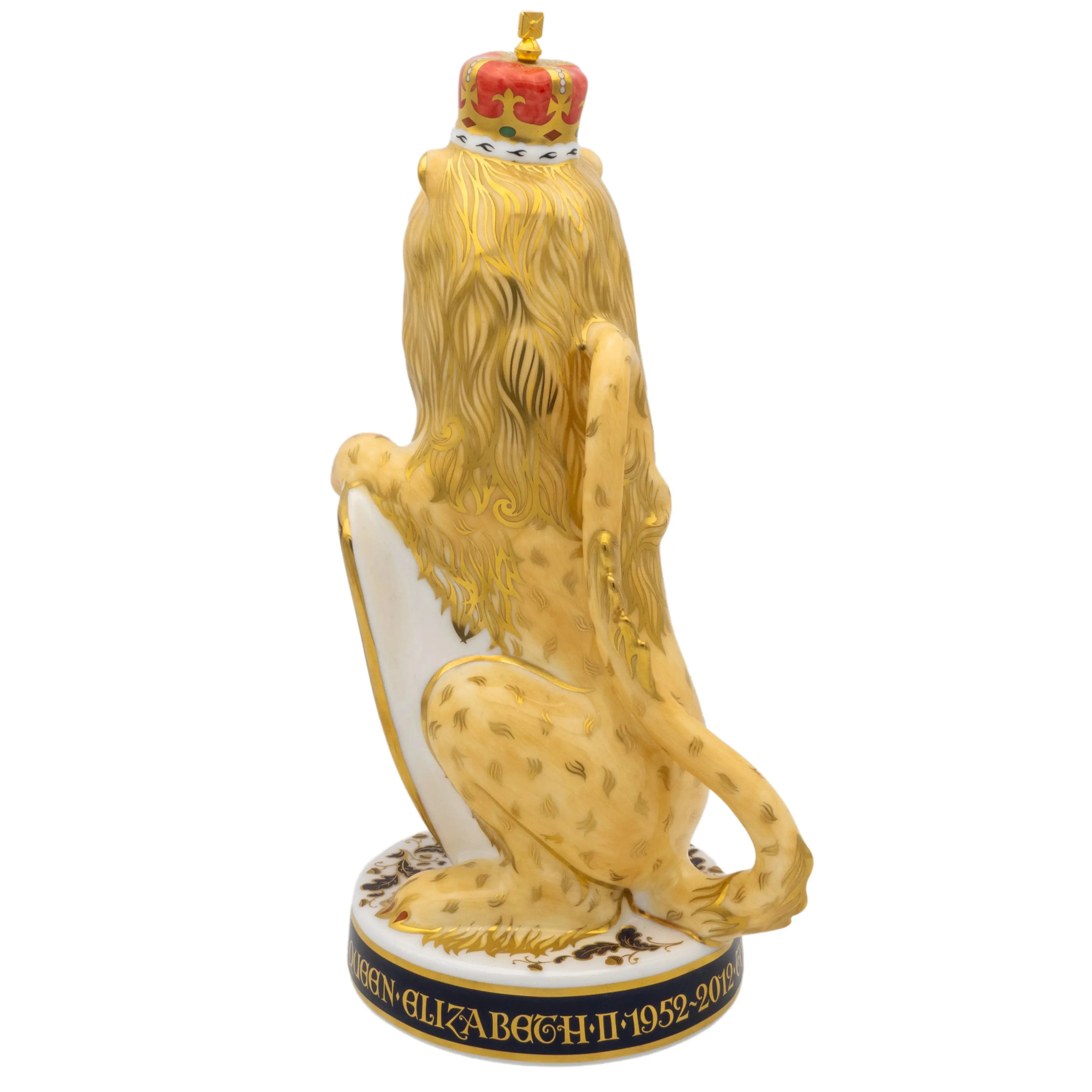 Royal Crown Derby Heraldic Lion (England) Paperweight - Image 4