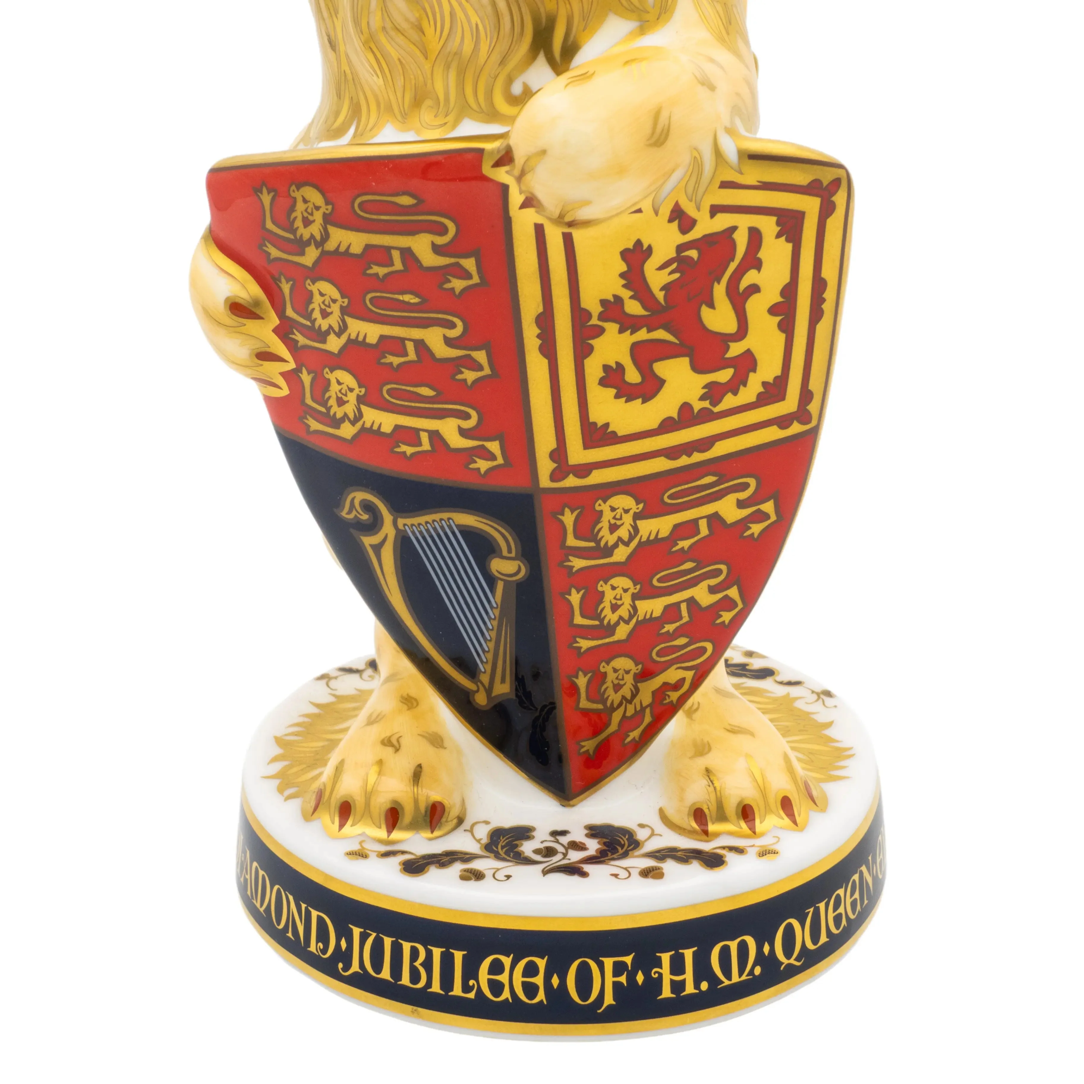 Royal Crown Derby Heraldic Lion (England) Paperweight - Image 6