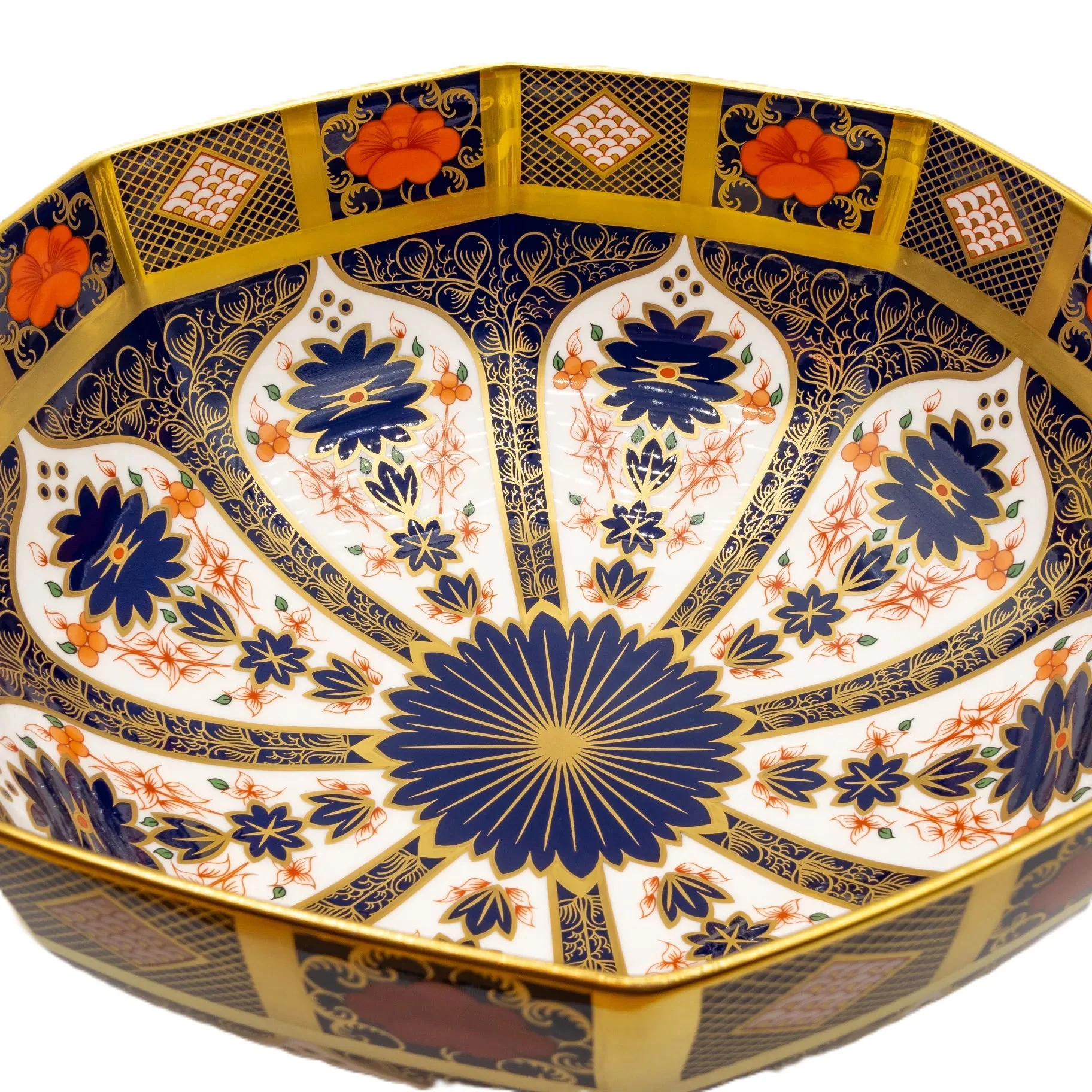 Royal Crown Derby Imari SGB Large Octagonal Bowl - Image 4