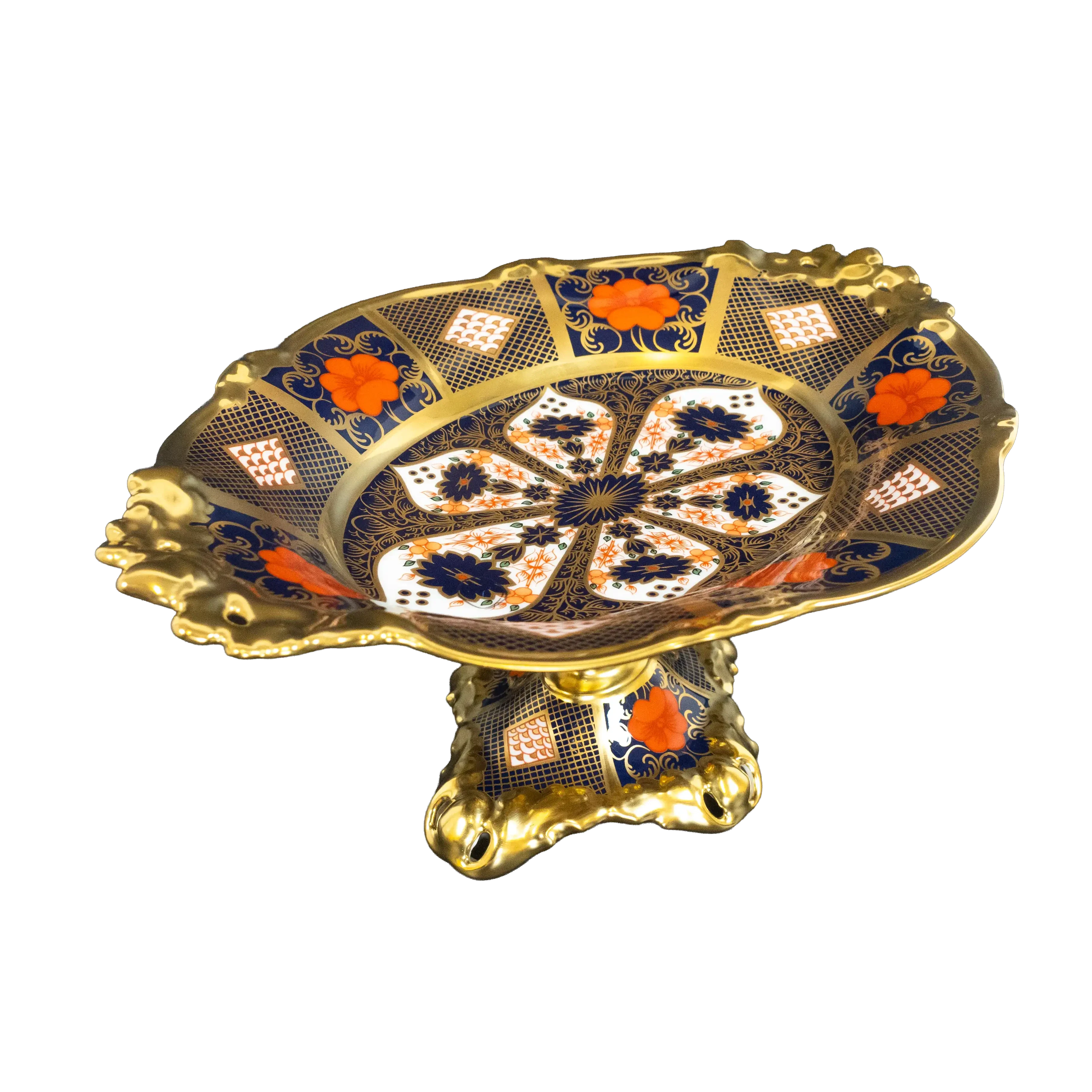 Royal Crown Derby Imari SGB Oval Comport - Image 6