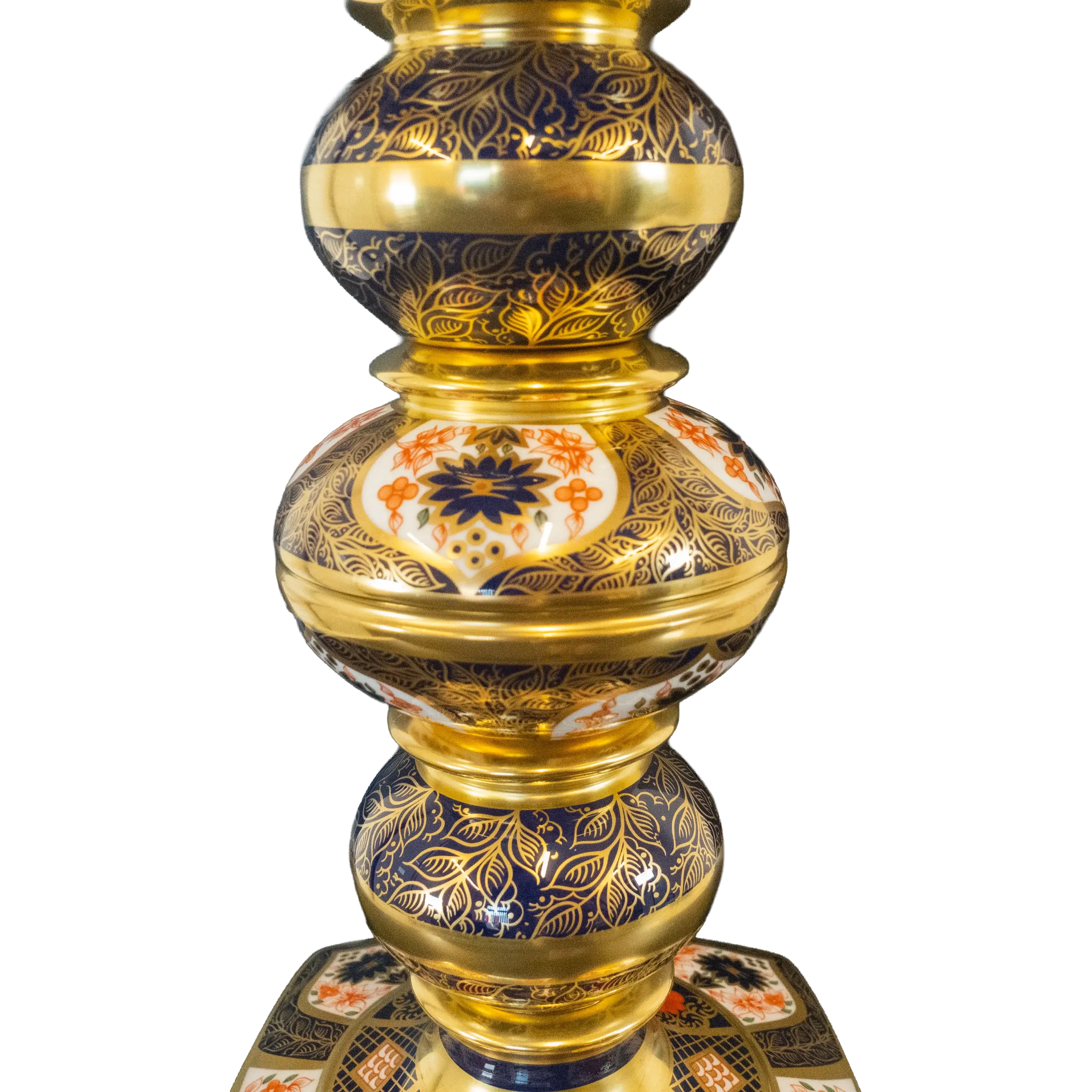 Royal Crown Derby Imari SGB Prestige Candlestick - Image 4