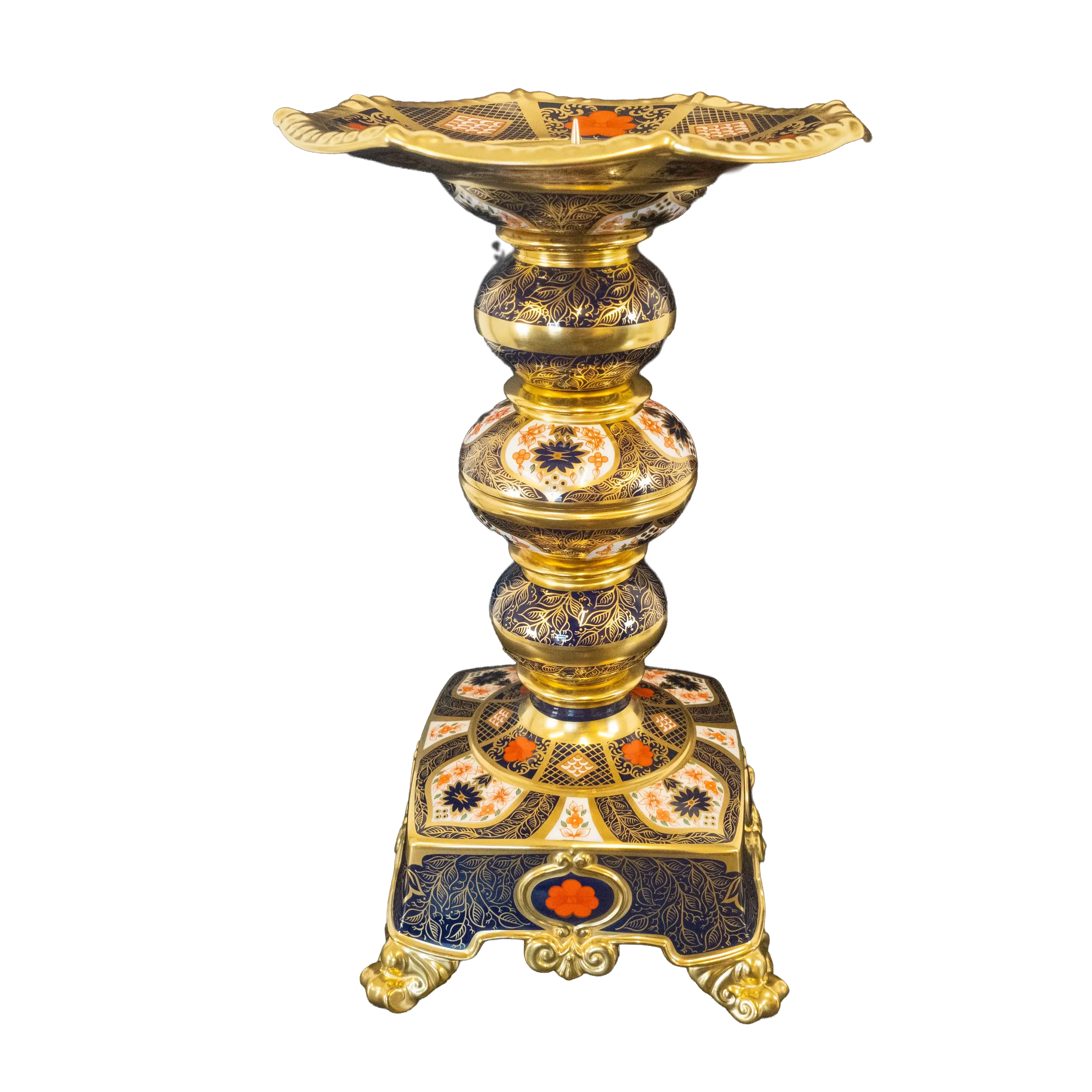 Royal Crown Derby Imari SGB Prestige Candlestick - Image 5