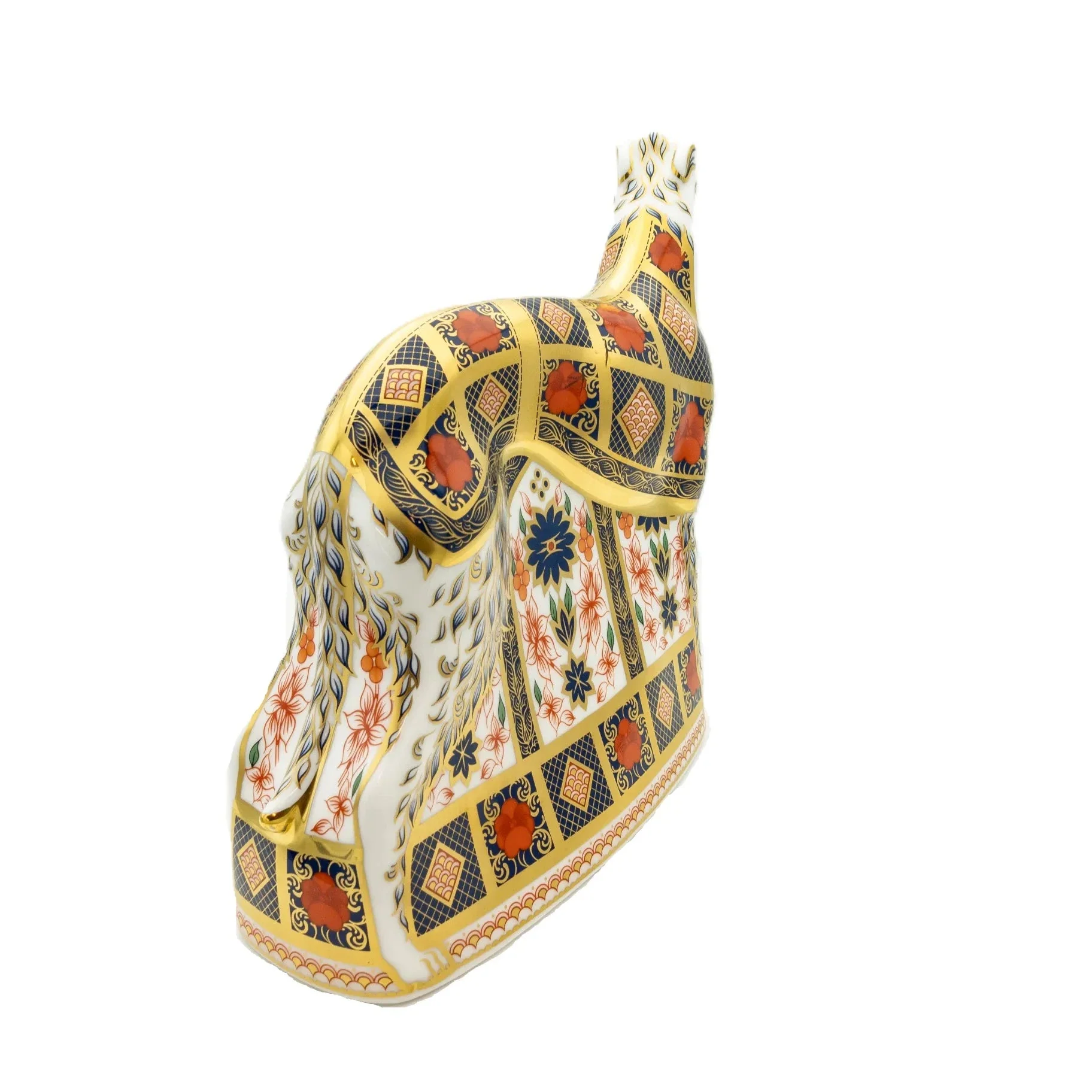 Royal Crown Derby Imari SGB Lurcher Paperweight - Image 6