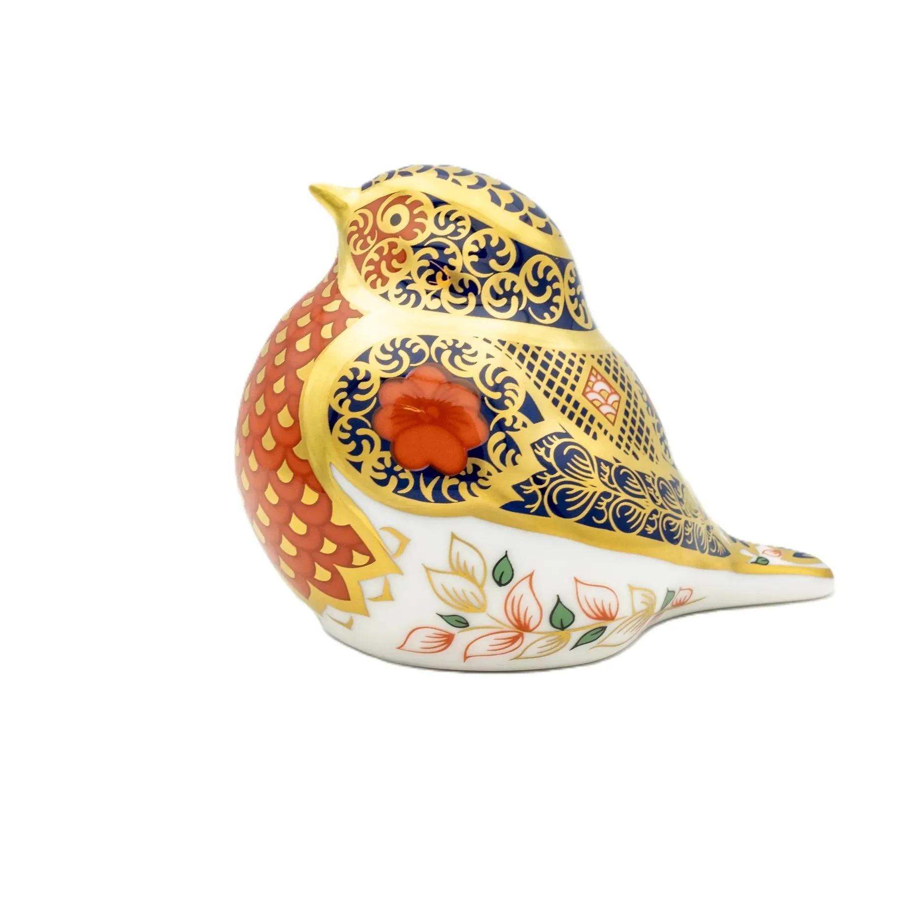 Royal Crown Derby Imari SGB Robin Paperweight - Image 3