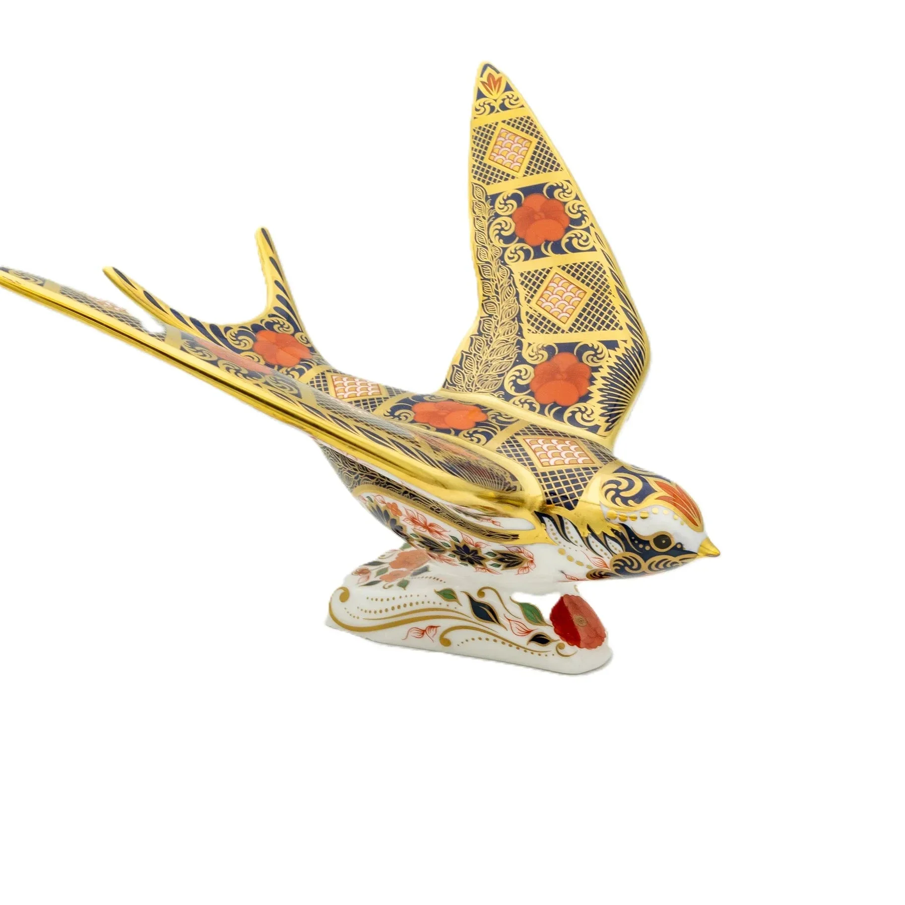 Royal Crown Derby Imari SGB Swallow Paperweight - Image 3