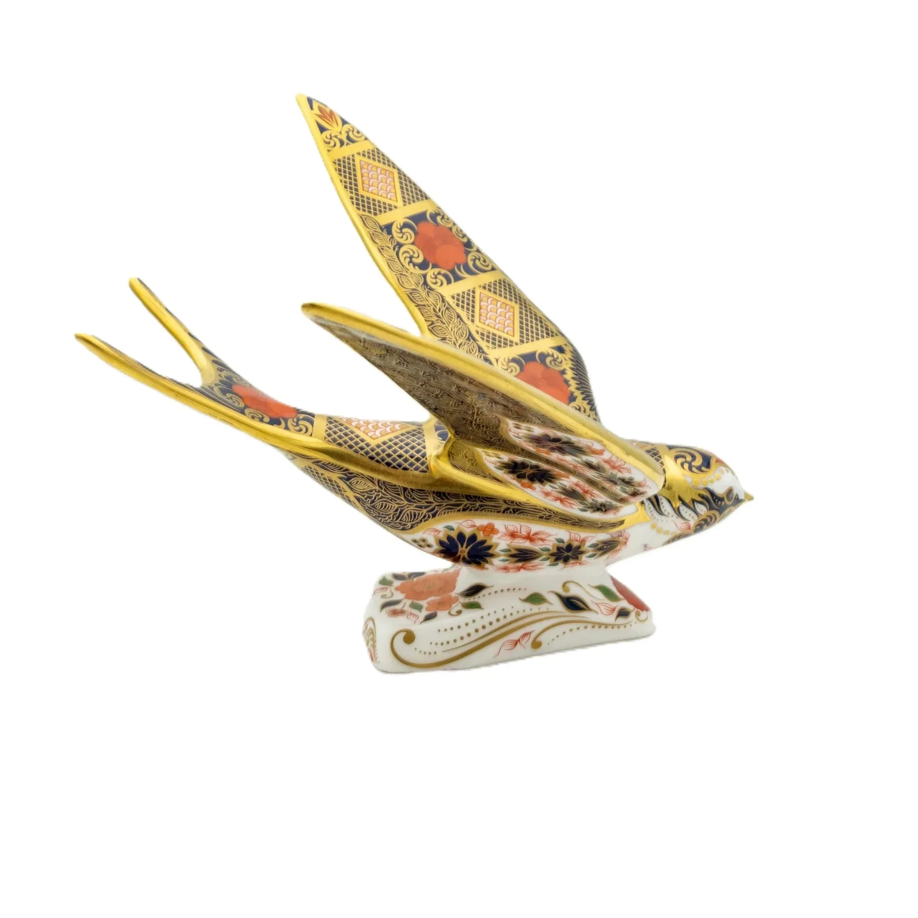 Royal Crown Derby Imari SGB Swallow Paperweight - Image 4