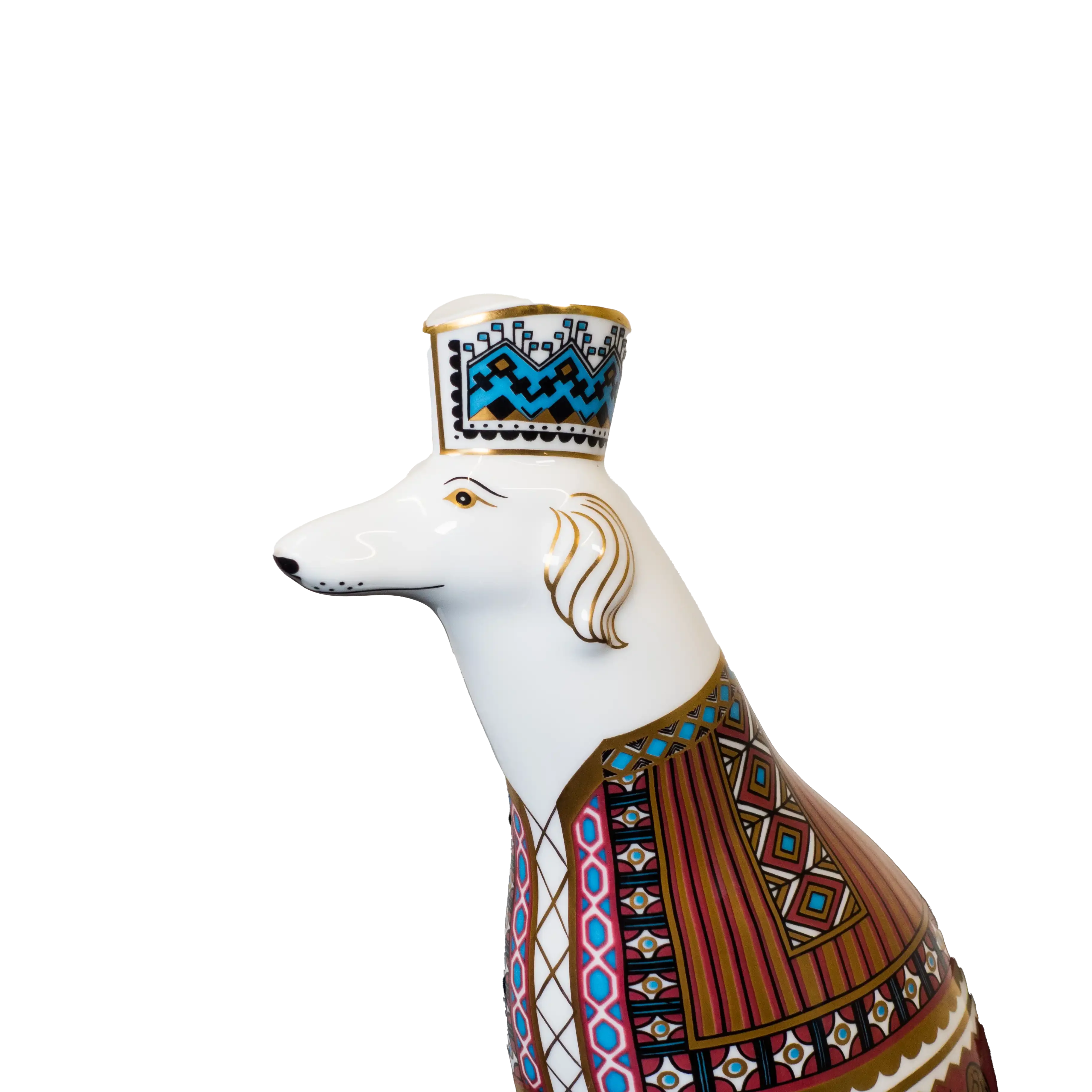 Royal Crown Derby National Dogs Collection : Borzoi Paperweight - Image 3