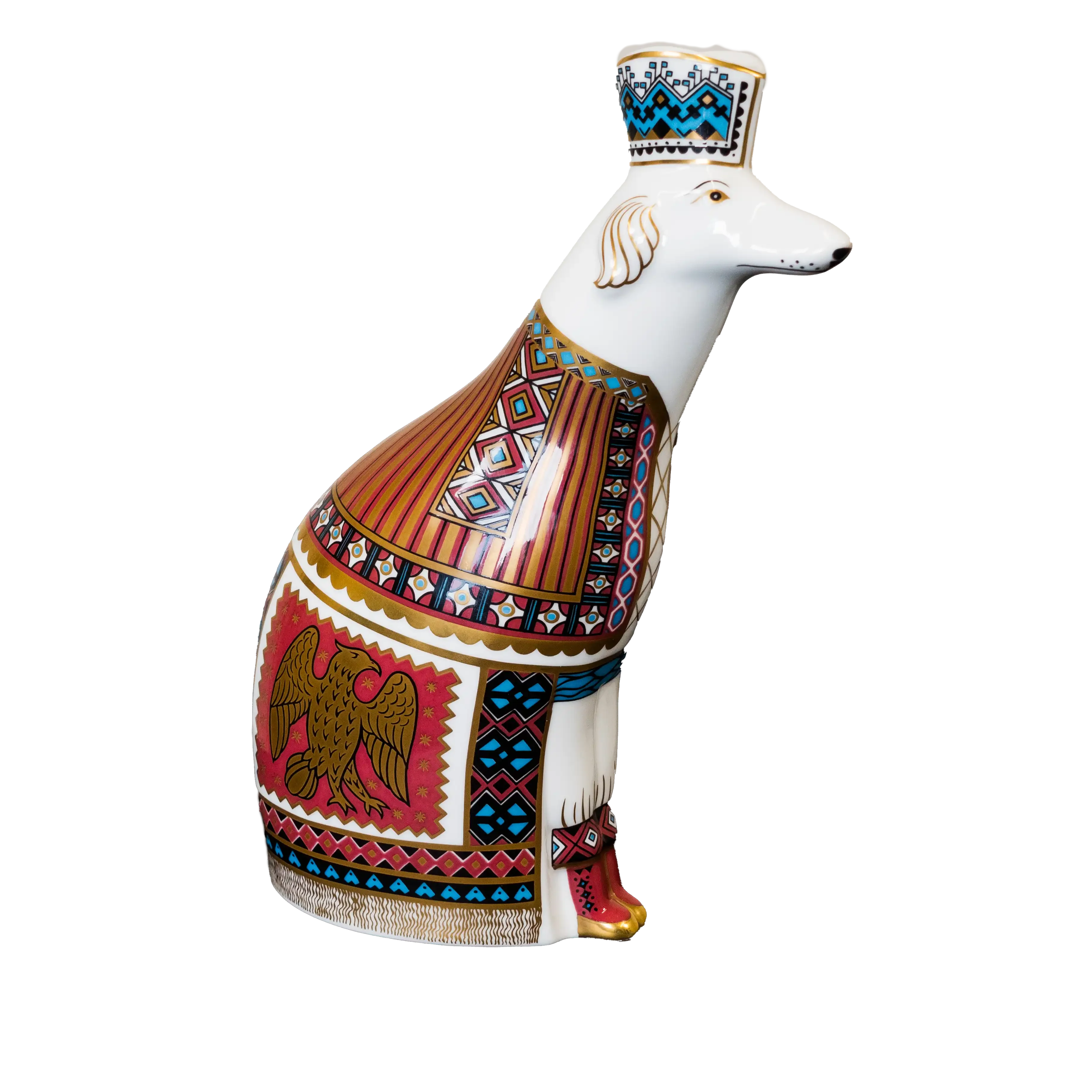 Royal Crown Derby National Dogs Collection : Borzoi Paperweight - Image 4