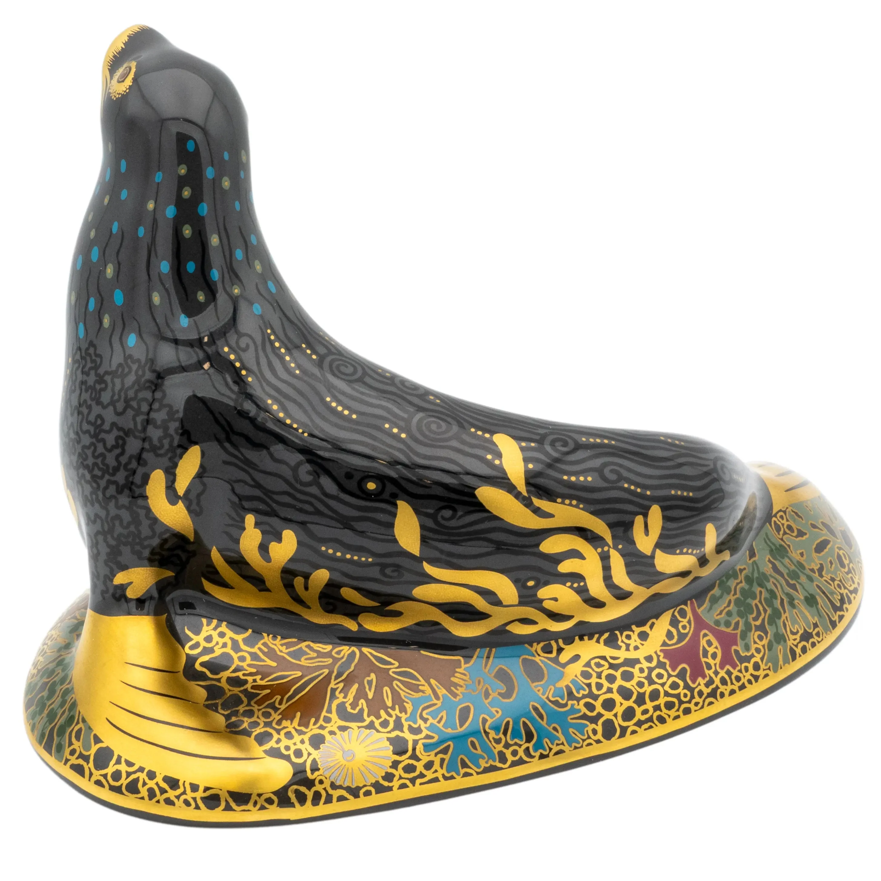Royal Crown Derby Sealion Paperweight - Image 4