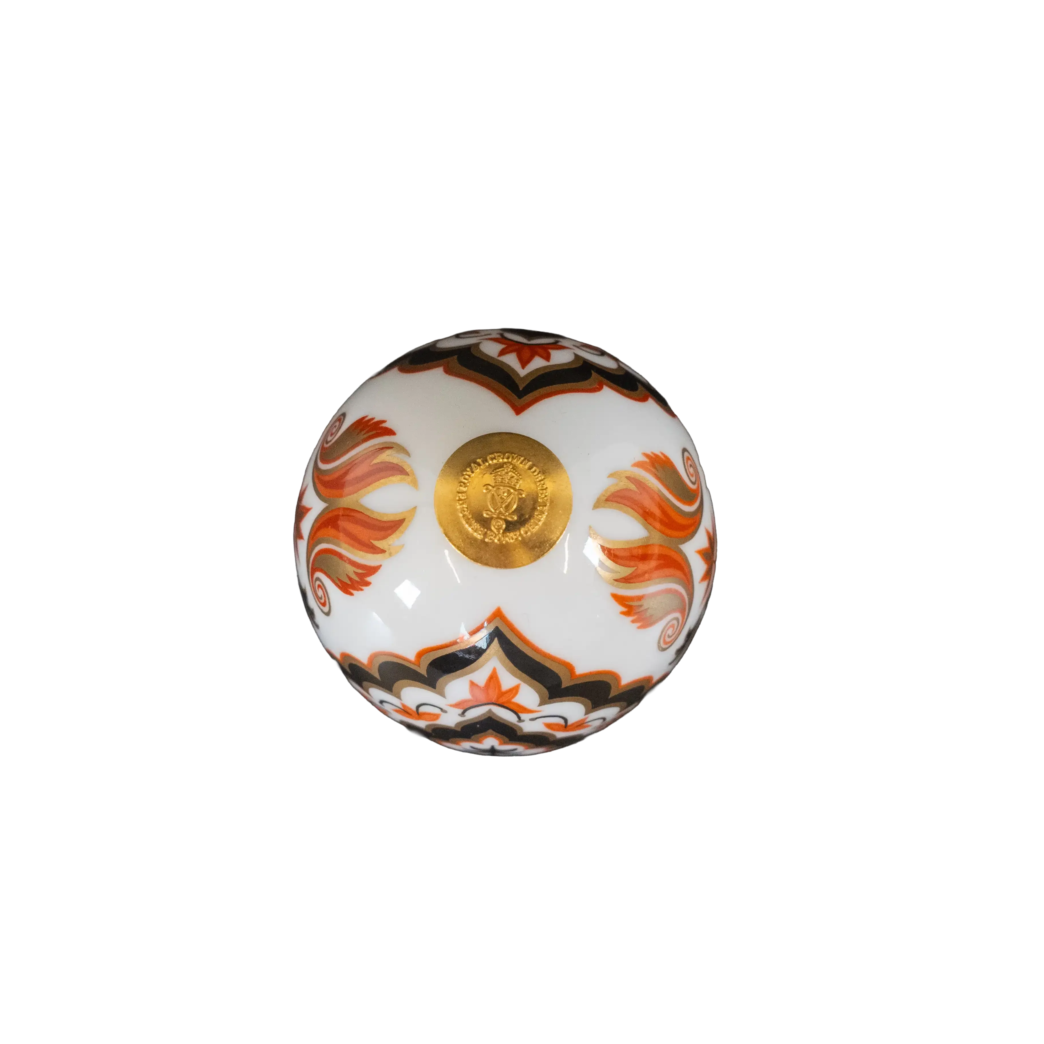 Royal Crown Derby World of Eggs & Stand - India - Image 3